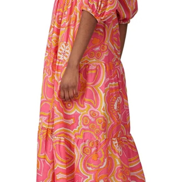 Trina Turk 25th Anniversary Acros Iris Maxi Dress - Size Small - Psyched… - Picture 2 of 16